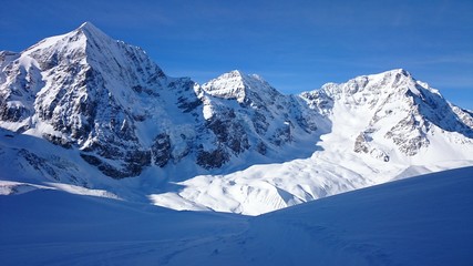 Fototapeta premium Winter Schnee Berge