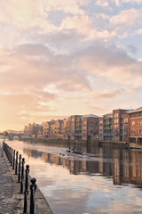 Obraz premium Rowing on the Ouse