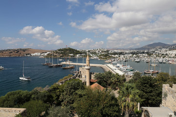 Bodrum Town in Mugla City, Turkey