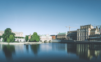 Fototapeta na wymiar Stockholm in summer