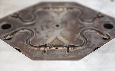 Metal tool for molding