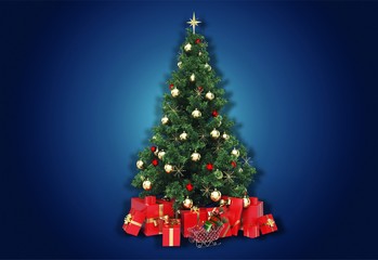 Christmas tree.