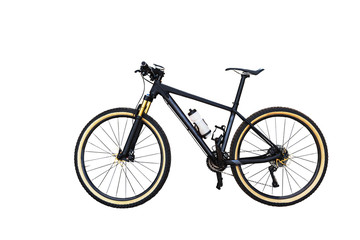 Fototapeta premium mountain bicycle isolated on white background