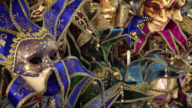 Mardi Gras / Carnival masks for sale in New Orleans, Louisiana