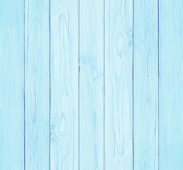 Obraz premium Wooden wall texture background, blue pastel colour