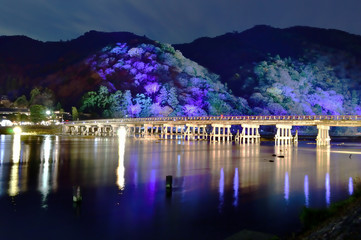 京都　嵐山花灯路