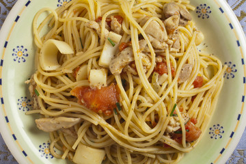 Brazilian Spaghetti With Hearts of Palm