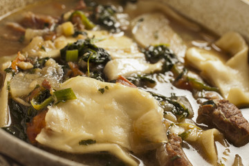 Then Thuk, the noodle soup from Tibet