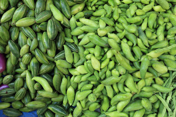 fresh vegetables selling at the street shop