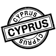 Cyprus rubber stamp. Grunge design with dust scratches. Effects can be easily removed for a clean, crisp look. Color is easily changed.