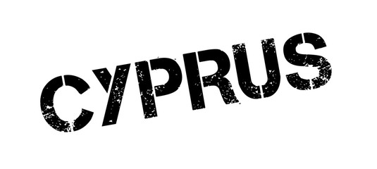 Cyprus rubber stamp. Grunge design with dust scratches. Effects can be easily removed for a clean, crisp look. Color is easily changed.