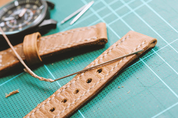 leather watch band