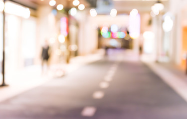 blur shopping mall background 