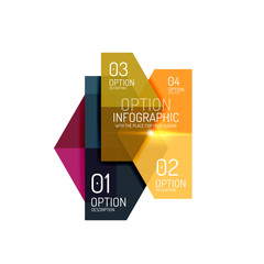 Vector infographic diagram templates