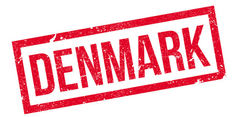 Denmark rubber stamp. Grunge design with dust scratches. Effects can be easily removed for a clean, crisp look. Color is easily changed.