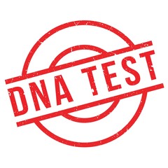 DNA Test rubber stamp. Grunge design with dust scratches. Effects can be easily removed for a clean, crisp look. Color is easily changed.