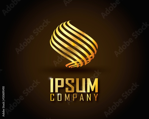 "Gold Icon Logo Vector" Stock image and royalty-free vector files on