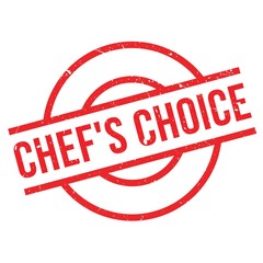 Chef'S Choice rubber stamp. Grunge design with dust scratches. Effects can be easily removed for a clean, crisp look. Color is easily changed.