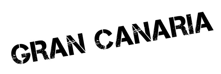 Gran Canaria rubber stamp. Grunge design with dust scratches. Effects can be easily removed for a clean, crisp look. Color is easily changed.