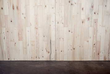 wooden wall pine Light color