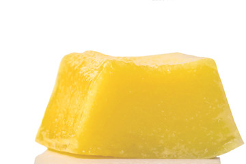 a delicious juicy mango square piece