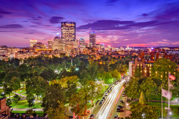 Boston Massachusetts Cityscape