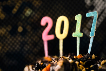 New Year 2017 still life