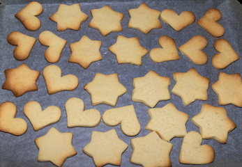 Christmas biskuit background