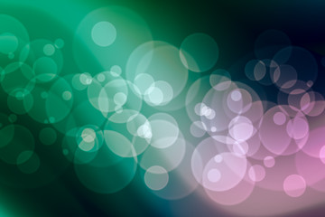 Abstract light circular bokeh background illustration