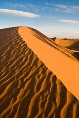 Fototapeta na wymiar Dunes of Mhamid