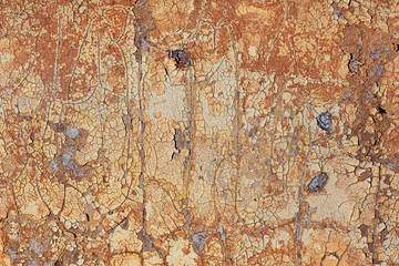 brown old painted texture cracked paint background