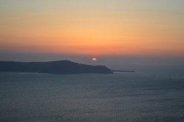 greek sunset