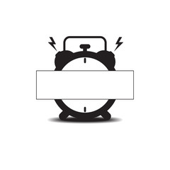 vector illustration of alarm clock