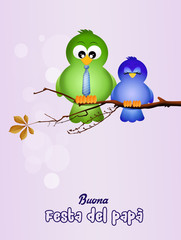 postcard for father's day