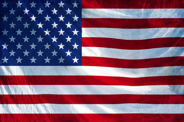 Grunge USA Flag