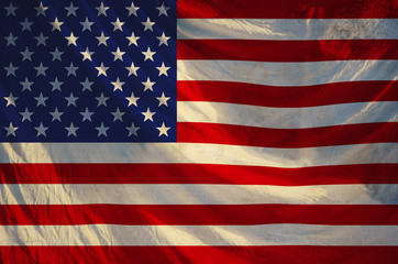 Fototapeta premium Grunge USA Flag