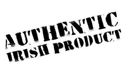 Authentic irish product stamp. Grunge design with dust scratches. Effects can be easily removed for a clean, crisp look. Color is easily changed.