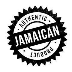 Authentic jamaican product stamp. Grunge design with dust scratches. Effects can be easily removed for a clean, crisp look. Color is easily changed.