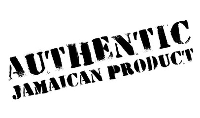 Authentic jamaican product stamp. Grunge design with dust scratches. Effects can be easily removed for a clean, crisp look. Color is easily changed.