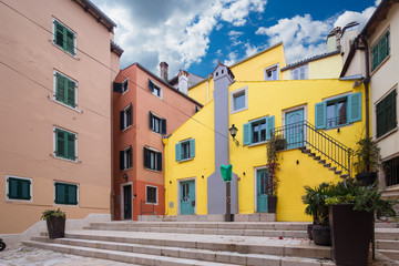 architecture of Rovinj (Rovigno). Istria. Croatia.
