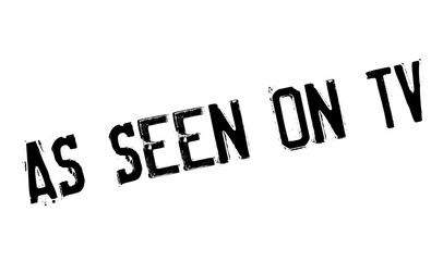 As Seen On Tv rubber stamp