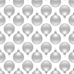 Seamless of christmas balls