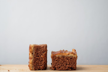 Toffee cake, Toffee Cashew nut with caramel cake