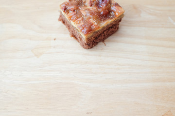 Toffee cake, Toffee Cashew nut with caramel cake