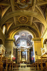 Fototapeta na wymiar Chiesa dei Santi Quirino e Giulitta Roma