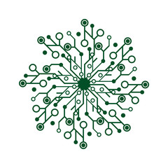 Technology vector logo