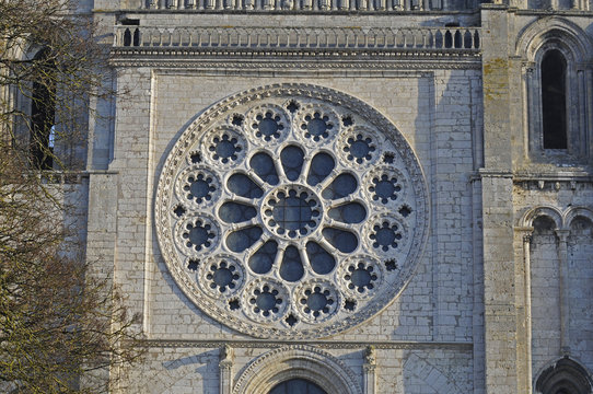rosace cath&eacute;drale de Chartres