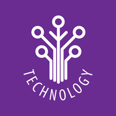 Technology vector logo