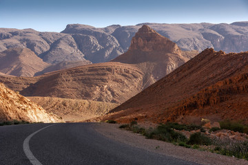 Scenery at the road from Tata to Tagmoute