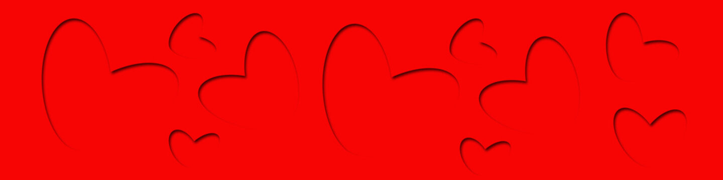 Valentine red background